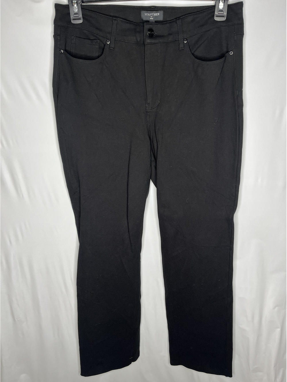 Preloved NYDJ Women's Black/LiftXTuck Sculpt-HER Pants Size 14